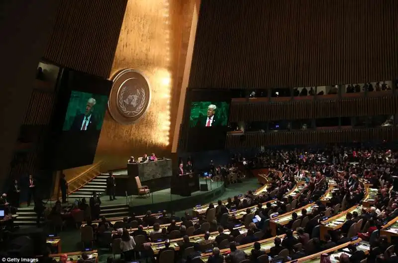 donald trump all'assemblea generale onu 3