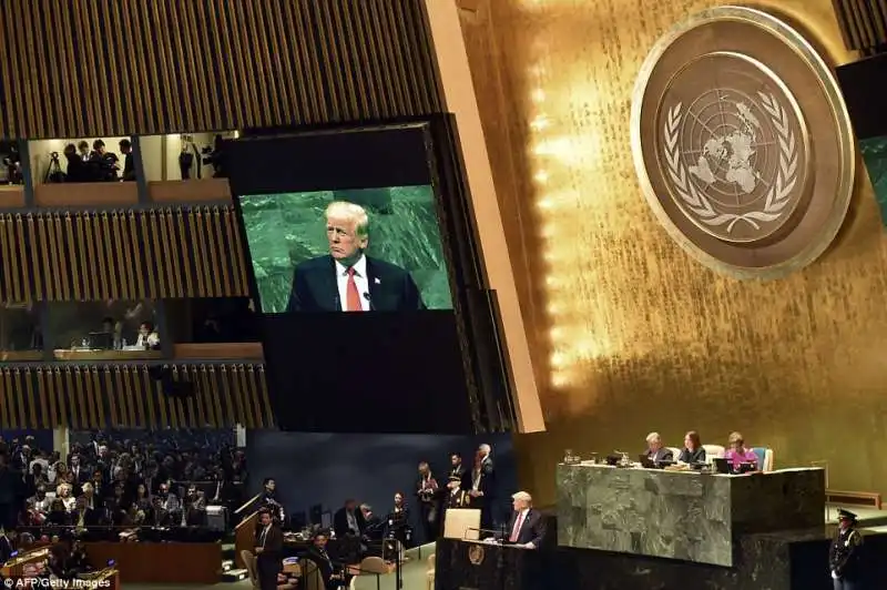 donald trump all'assemblea generale onu 4