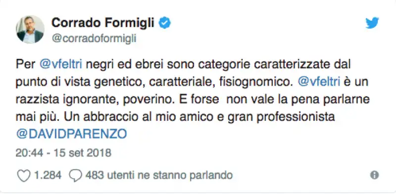 formigli tweet