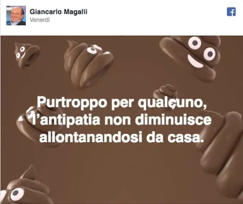 GIANCARLO MAGALLI E IL RIFERIMENTO AD ADRIANA VOLPE