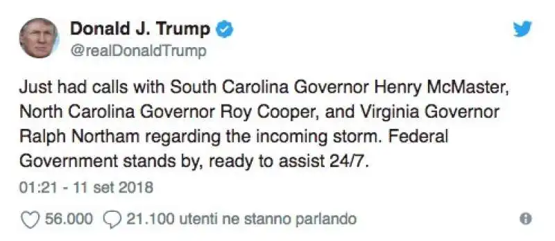 i tweet di trump 2