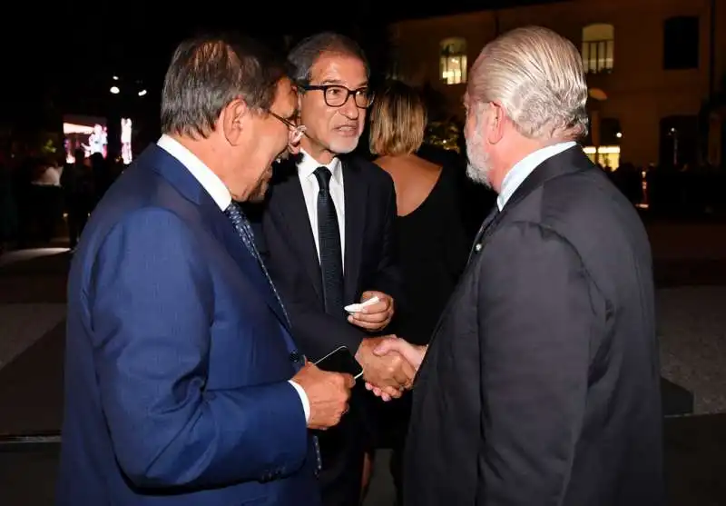 ignazio la russa nello musumeci aurelio de laurentiis (1)