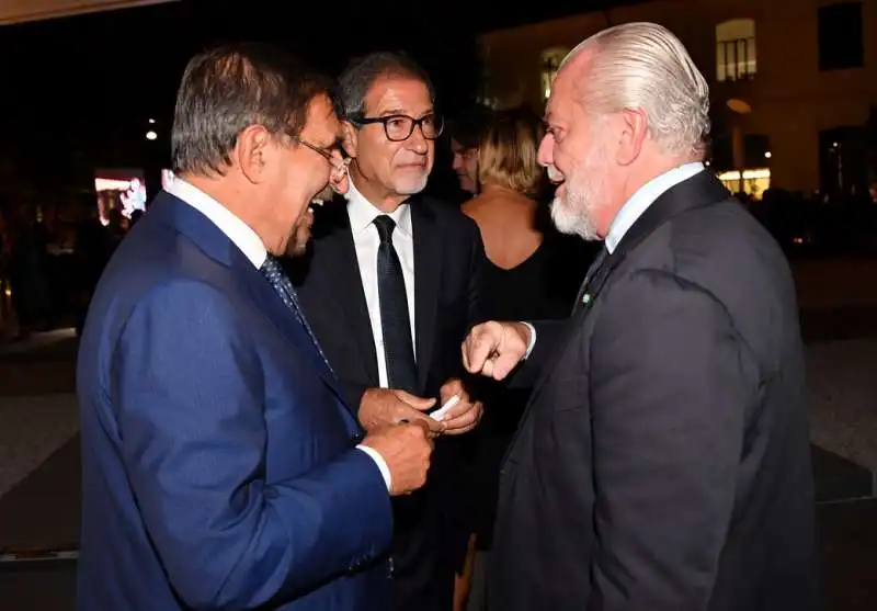 ignazio la russa nello musumeci aurelio de laurentiis (2)