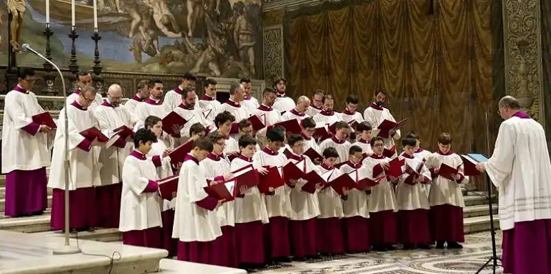 il coro della cappella sistina 5