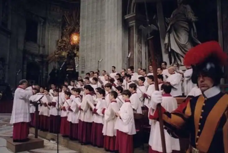 il coro della cappella sistina 7