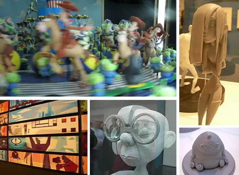 la mostra su pixar