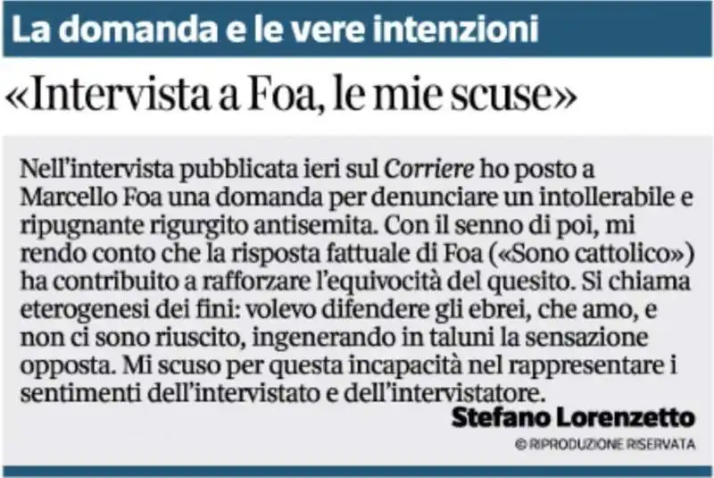 LE SCUSE DI STEFANO LORENZETTO