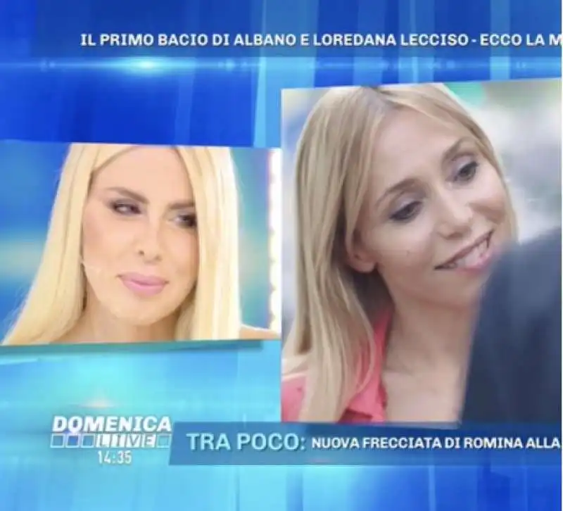 loredana lecciso a domenica live 