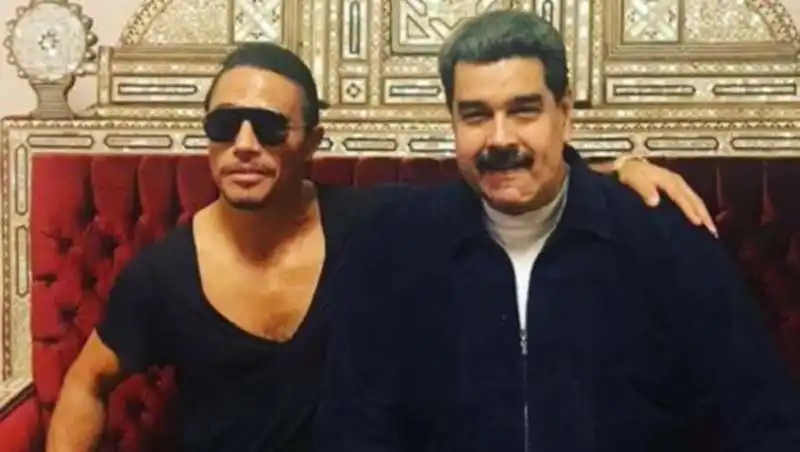 maduro   da salt bae