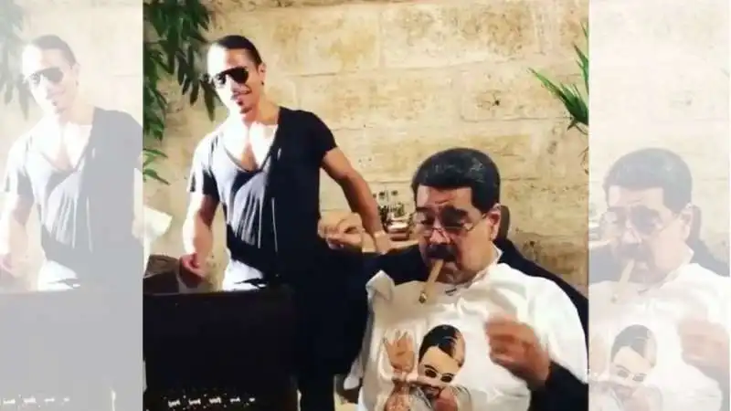 maduro  da salt bae