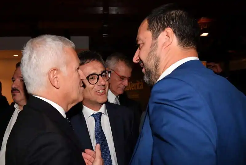 maurizio belpietro enrico scio matteo salvini