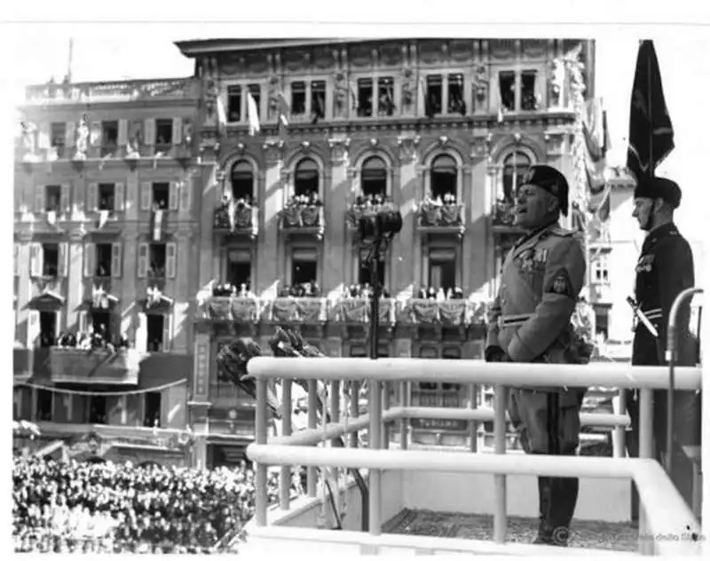 Mussolini a Trieste