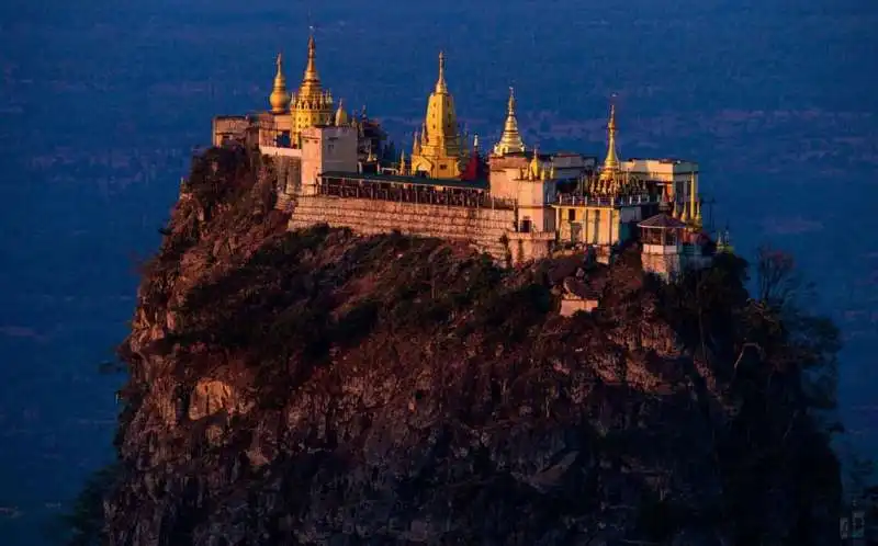 popa taungkalat, myanmar