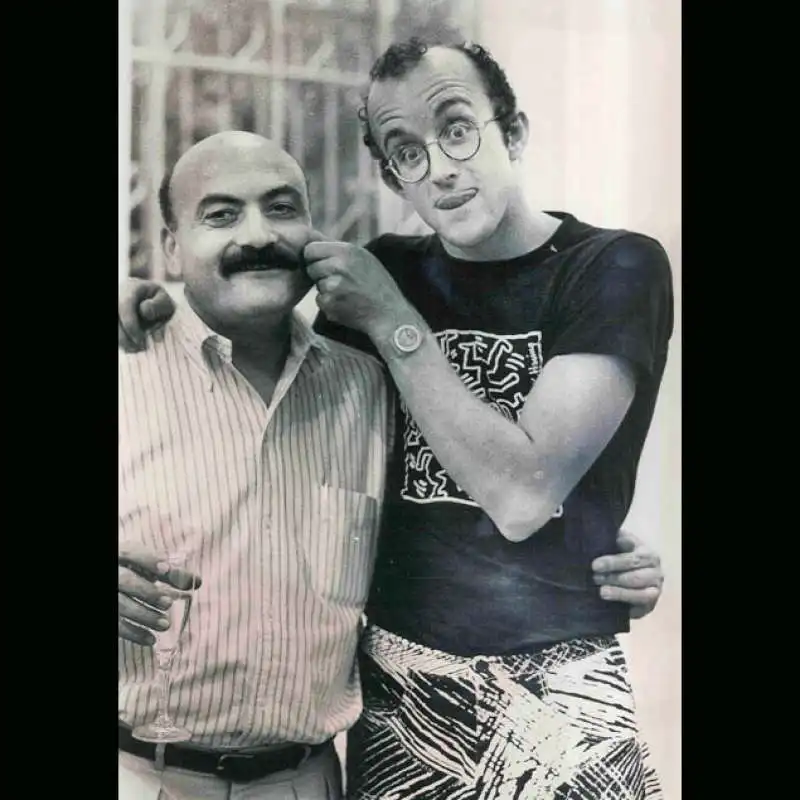 salvatore ala e keith haring   maria mulas