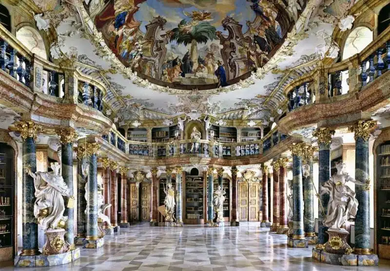 wiblingen abbey library in germania 1