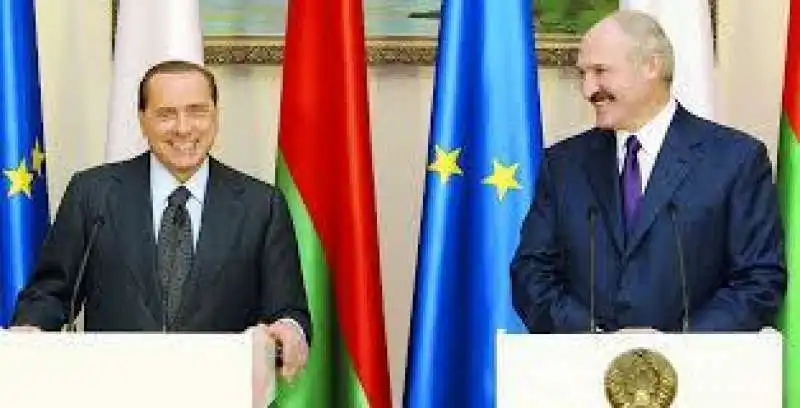 berlusconi lukashenko