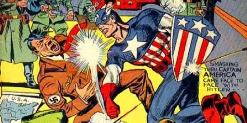 captain america contro hitler