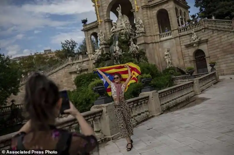 diada   manifestazione per l'indipendenza a barcellona   11 settembre 2019 9