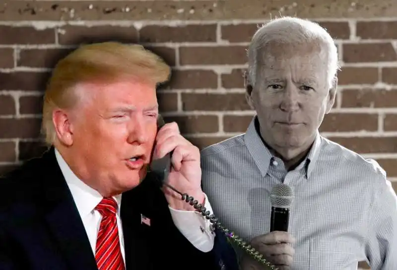 DONALD TRUMP JOE BIDEN