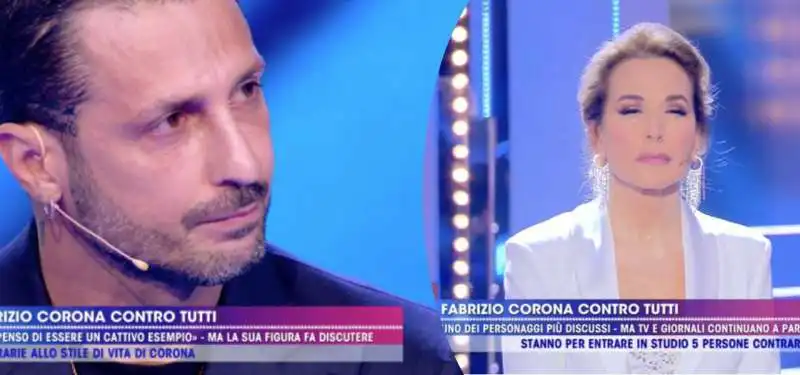 FABRIZIO CORONA BARBARA D URSO