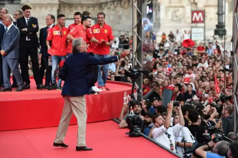 FERRARI FESTA 90 ANNI montezemolo