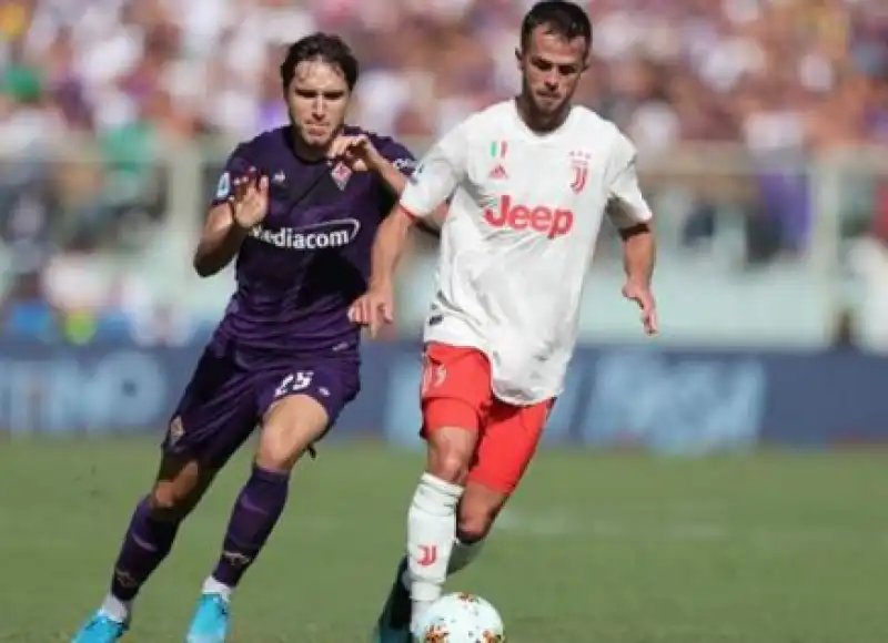 fiorentina juve chiesa pjanic