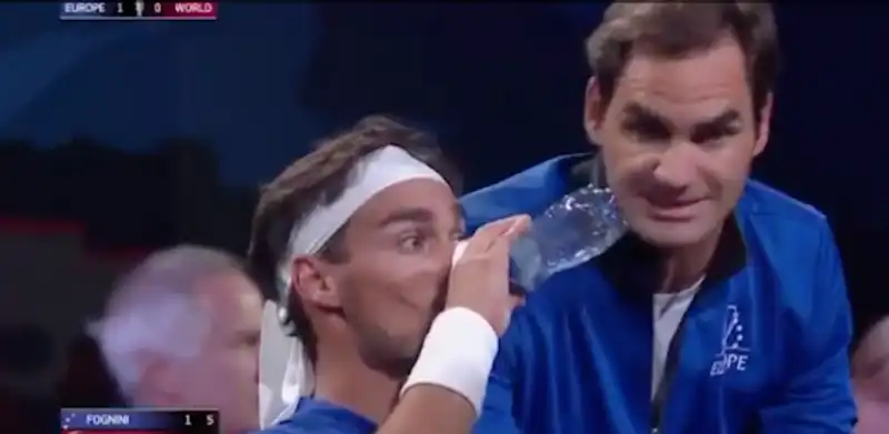 fognini federer