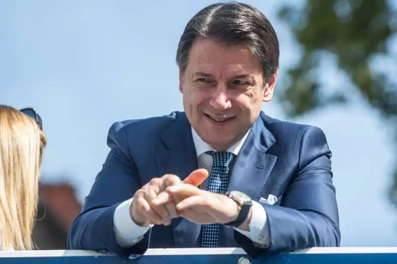 giuseppe conte   atreju 2019