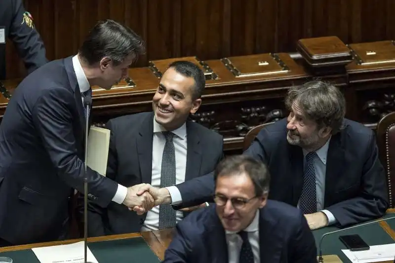 giuseppe conte luigi di maio dario franceschini