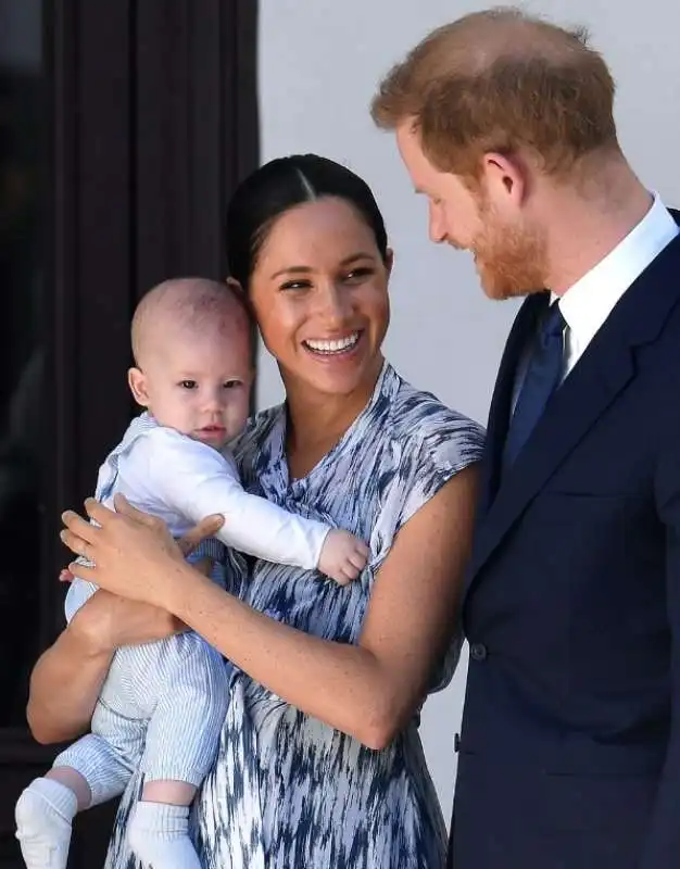 harry, meghan, archie 2