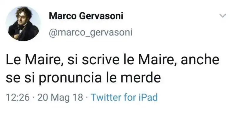 i tweet di marco gervasoni 1