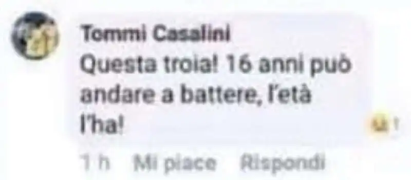 il commento di tommaso casalini