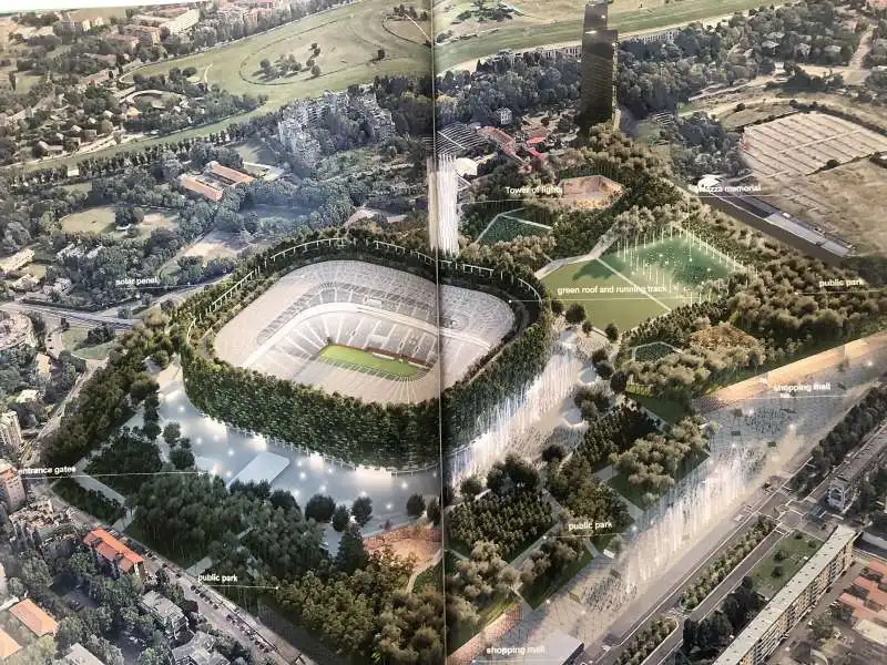 il progetto di boeri   novembre   balich   arup per il nuovo stadio meazza