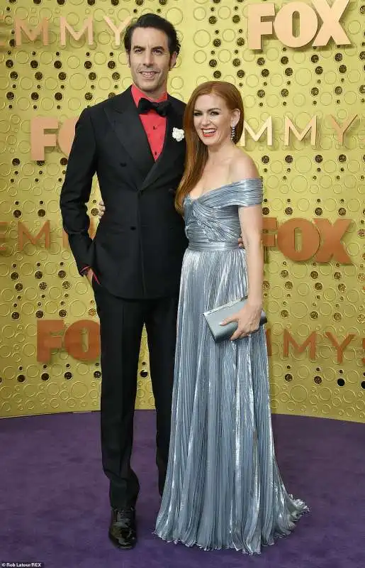 isla fisher e sacha baron cohen