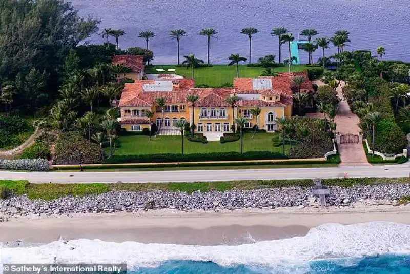 la casa di epstein a palm beach