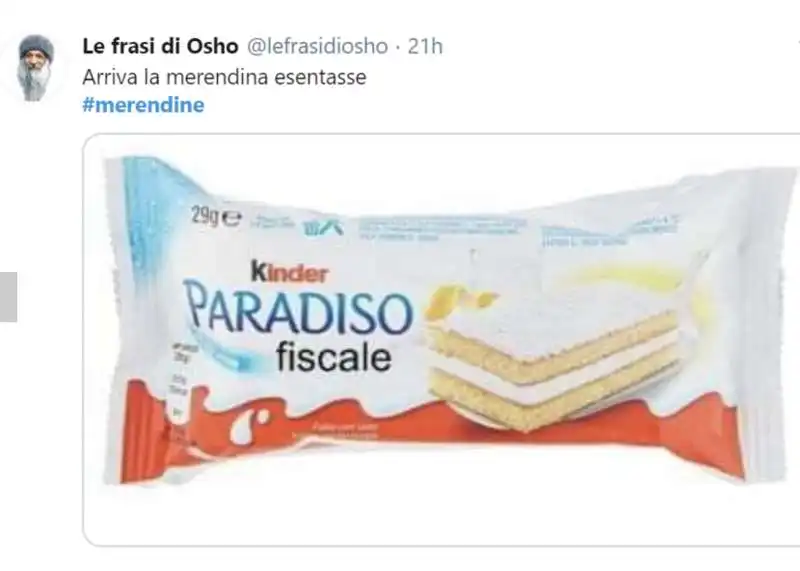 la tassa sulle merendine   meme 27