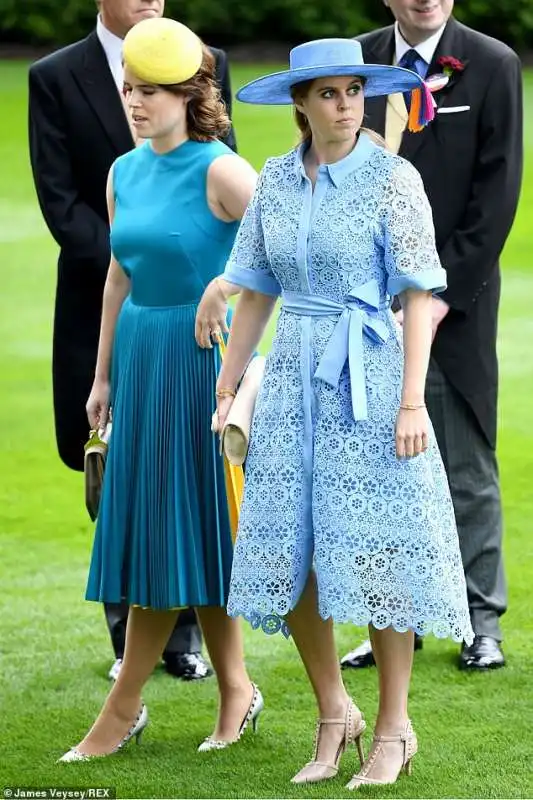 le principesse beatrice e eugenie