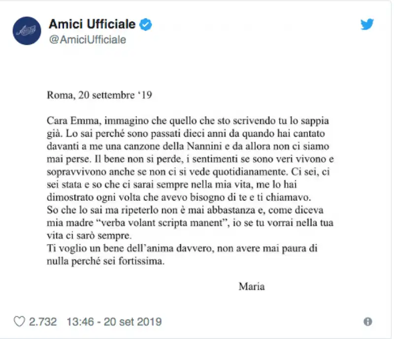 lettera de filippi