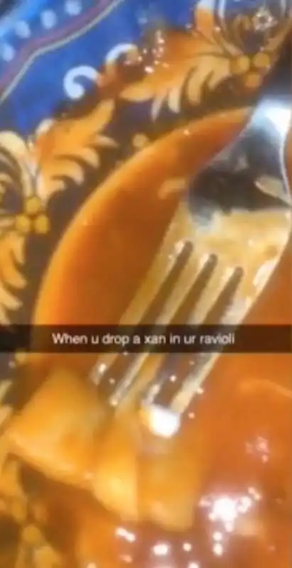 lo xanax nei ravioli