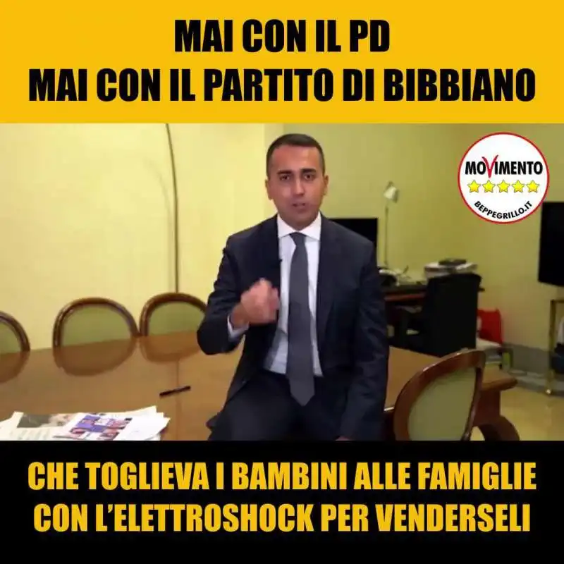 LUIGI DI MAIO PD PARTITO DI BIBBIANO