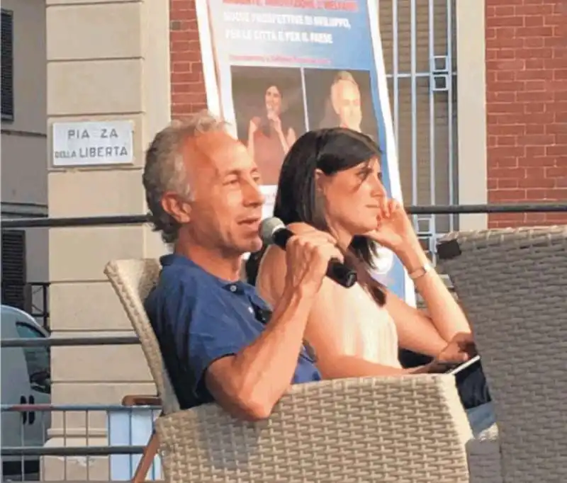 MARCO TRAVAGLIO E CHIARA APPENDINO