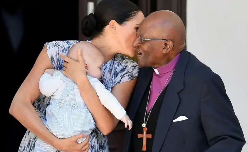 meghan, archie e desmond tutu  2