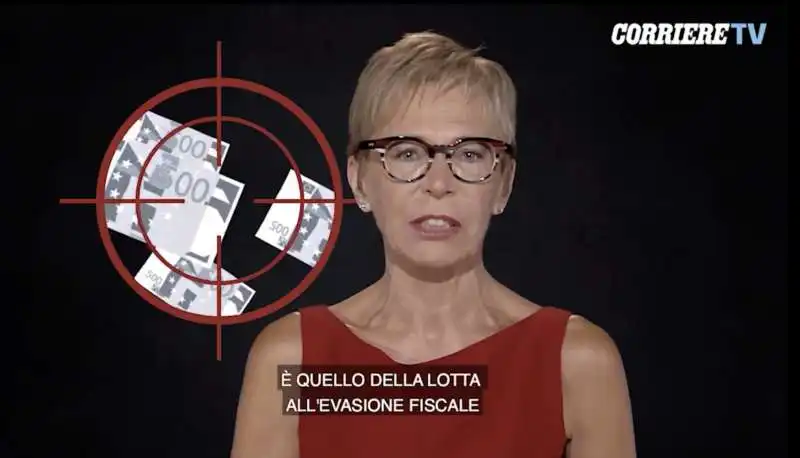 milena gabanelli e l'evasione fiscale