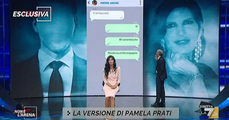 PAMELA PRATI OSPITE DI MASSIMO GILETTI