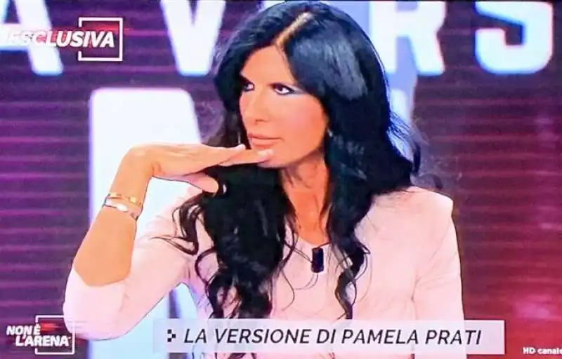 PAMELA PRATI OSPITE DI MASSIMO GILETTI 