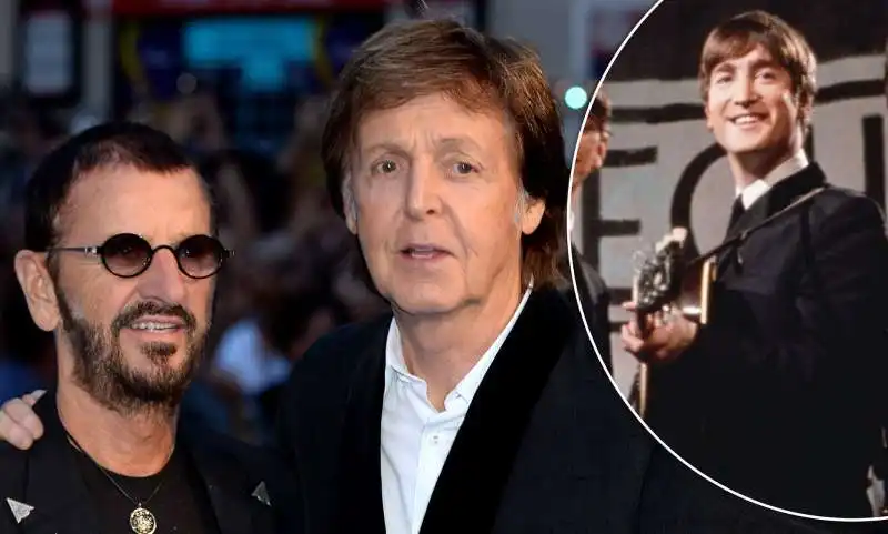 ringo starr paul mccartney john lennon