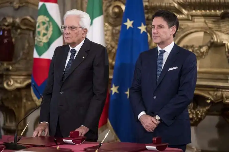 sergio mattarella giuseppe conte 2