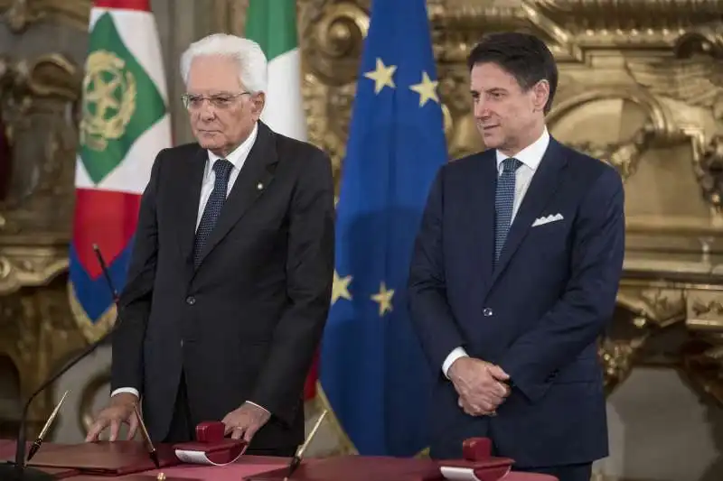 sergio mattarella giuseppe conte 4