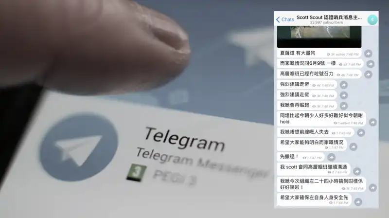 telegram a hong kong