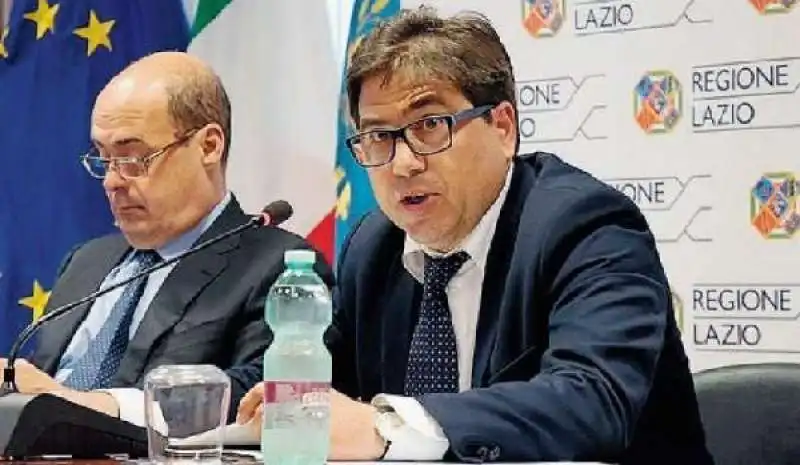 Alessio D’amato e Zinga 